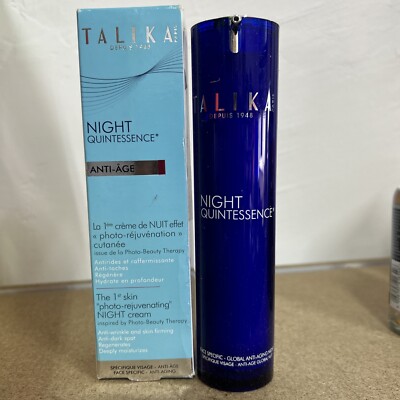 Talika Night Quintessence Anti Aging Nachtcreme 50ml Neu Originalverpackt