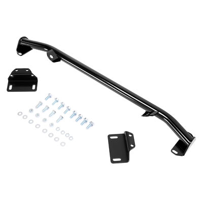 Black Rear Tubular Shock Crossmember Mount For Chevy 150 210 Bel Air 1955-1957