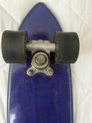 VTG Skateboard Blue Plastic/Acrylic 1970’s Sport Fun Supergrip Wheels - Picture 7 of 12
