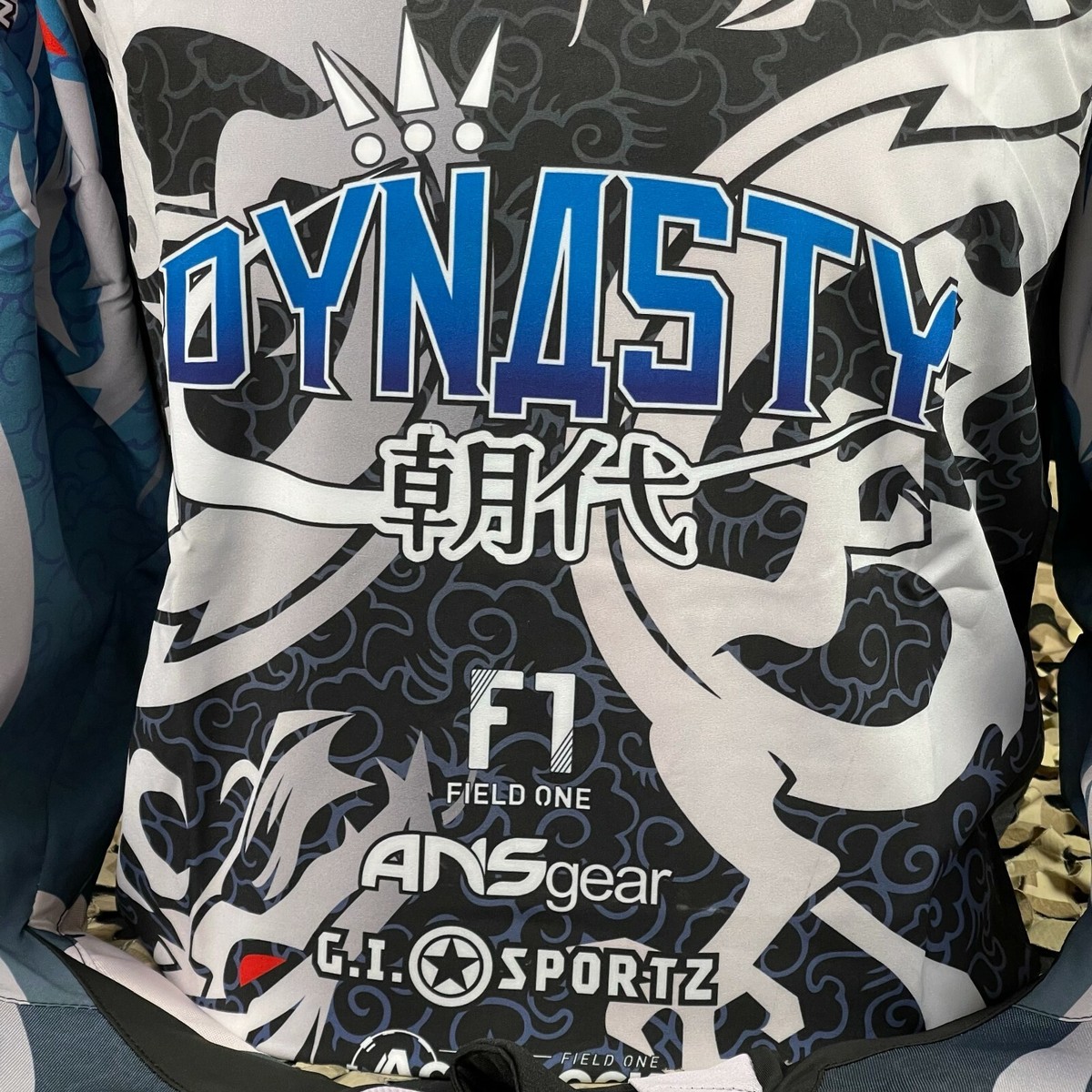 Maillot De Paintball JT Team Dynasty Odyssey Pro Dragon NEUF - Noir - Medium