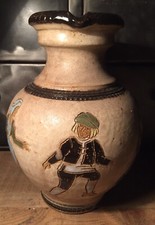 Pichet Broc Art Deco Grès De Bouffioulx Roger Guérin H 22,5 Cm