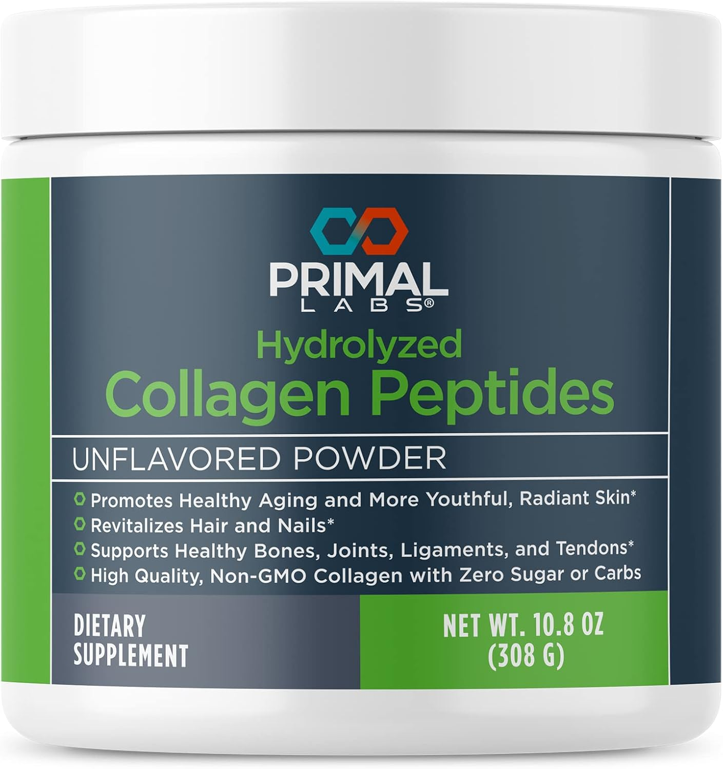 Primal Health Hydrolyzed Collagen Peptides - Multi Collagen Blend - Promotes Hea