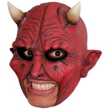 Ghoulish Productions Devil Chinelesss Latex Face Mask Horror Halloween Cosplay
