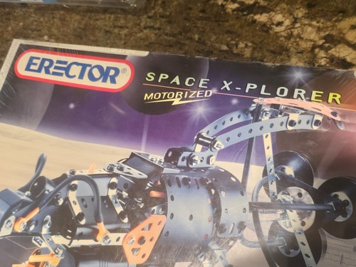 Meccano Erector Space X Plorer Motorized Construction Set #4840 NEW. #13 - Picture 4 of 5
