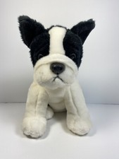 Aurora Boston Terrier Plush Black and White Beantown 10