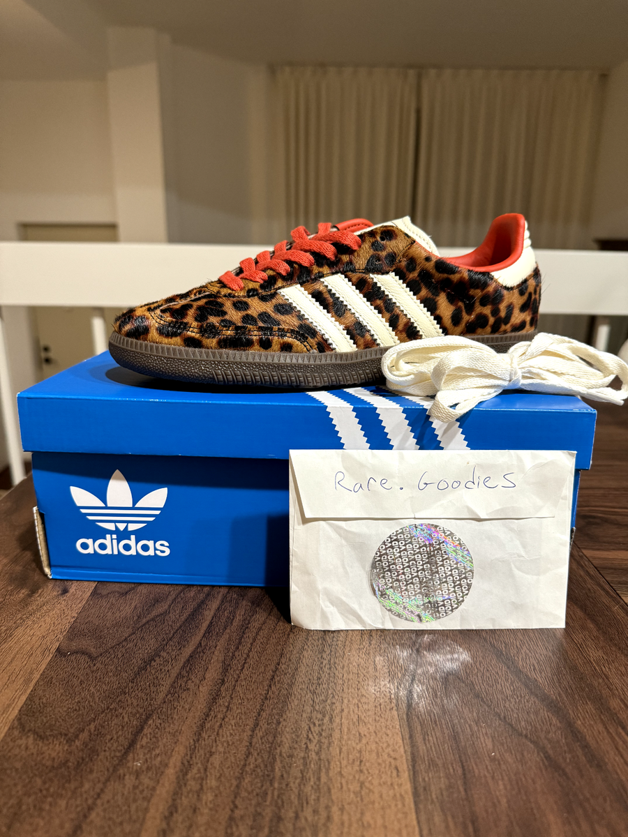 adidas Samba OG Preloved Red Leopard Women's JI2734 ALL adidas Samba OG Preloved Red Leopard Women's JI2734 ALL