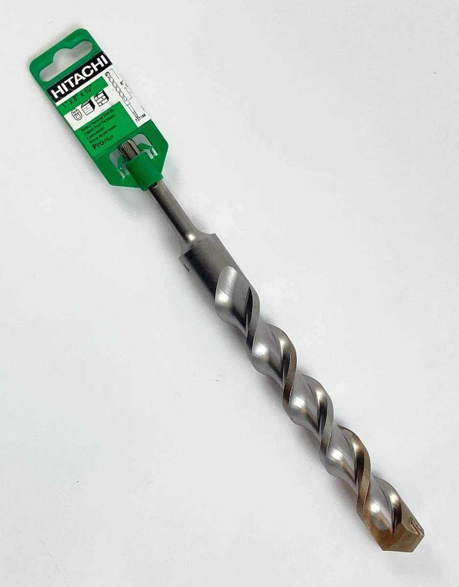Hitachi Rotary Hammer Drill Bit 1 x 8 x 10 inch 727156 eBay