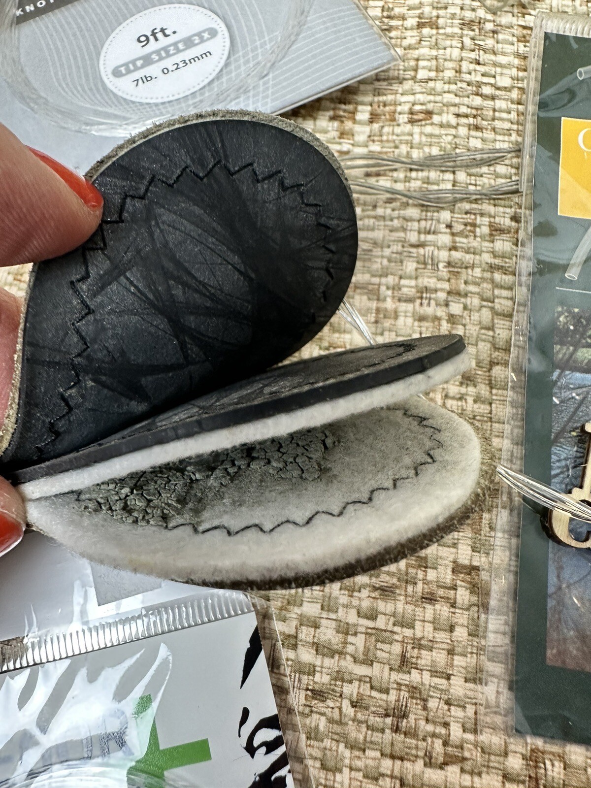 Fly Fishing Accessories Bundle Snowbee Degreaser Forceps Leaders Line Zinger eBay