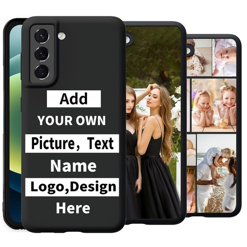 Personalised Custom Photo phone Case For Samsung Galaxy S24 S23 FE A54 TPU Cover - Picture 5 of 30