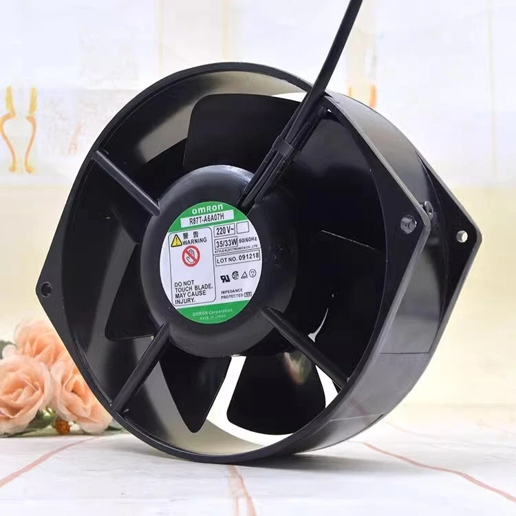 OMRON R87T-A6A07H 220V 35/33W 17CM High Temperature Cooling Fan - Image 3 of 4