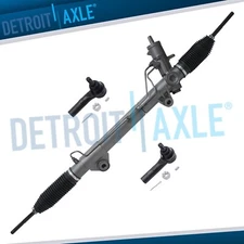 4WD Rack and Pinion Assembly Outer Tie Rod Ends Kit For Dodge Dakota Durango