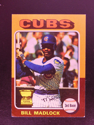 Bill Madlock #104 1975 Cubs All Star Rookie Ungraded but meets/exceeds grade 3