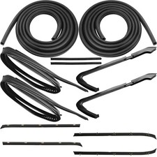 For Gmc Chevy 1500 Pickup Truck 81-85 Door Window Sweep Weatherstrip Seals Kit