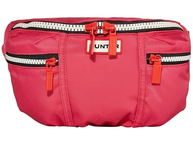 Hunter V5417 原装尼龙 Bumbag 亮粉色腰带包 均码 — 第 2/3 张图片