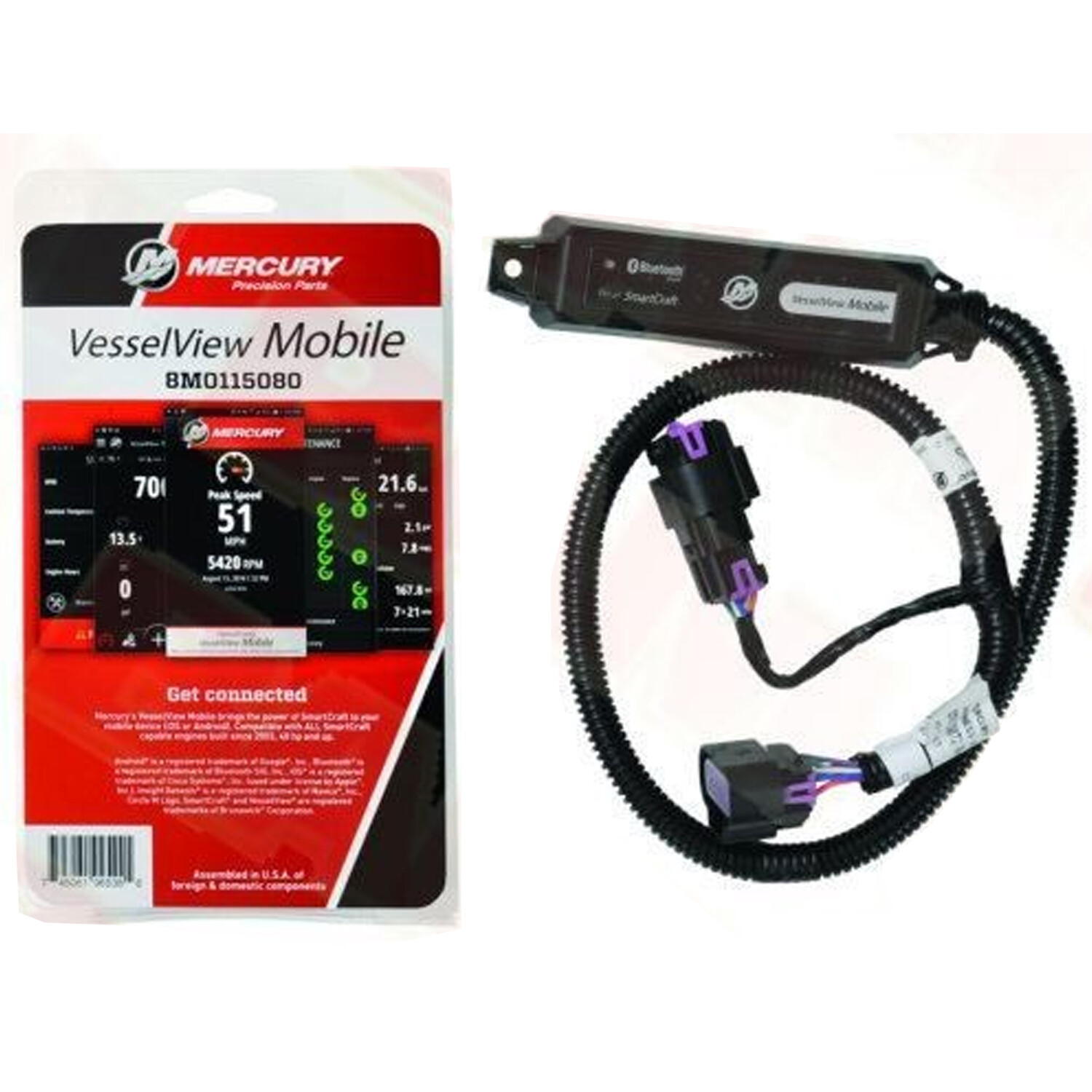Mercury New OEM, SmartCraft VesselView Mobile Kit, 84-8M0115080 84  
