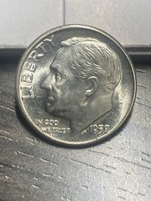 1957 P Roosevelt Dime - BU - As Shown! (#1101)