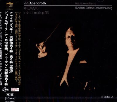 Dvořák, Tchaikovsky, Schumann / Hermann Abendroth - Leipzig RSO (2 CDs, Berlin)