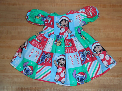 LILO AND STITCH CHRISTMAS DRESS W/ 4 CHOICES for 16