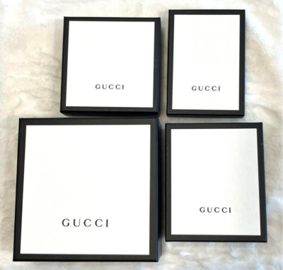 GUCCI 空箱　同サイズ4個セット Auth. GUCCI 4 Empty Box Assortment Set | eBay
