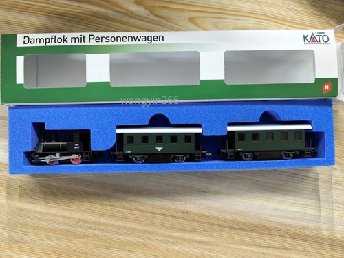 KATO 105003 Locomotora de Vapor Escala N Coche de Pasajeros Tren SL Juego Completo Modelo | Condition: New