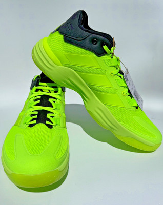 New adidas Court Stabil Indoor Shoes Men's Size  10.5 - Lucid Lemon