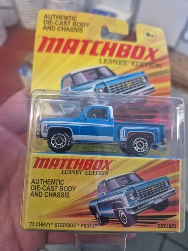 New Sealed Matchbox 1975 Chevy Stepside Pickup Lesney Edition Original Owner