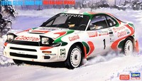 Toyota Celica Turbo 4WD 1993 Rac Rally Winner 1:24 Model Kit Hasegawa 20358