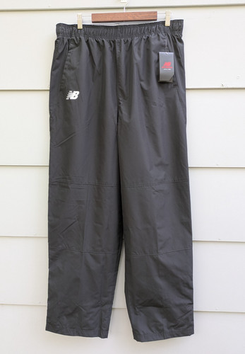 New Balance RESIZT 2.0 Track Pants Mens Large Black Athletic Wind Pants NWT