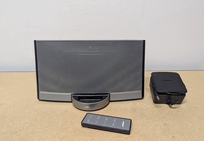 Bose SoundDock N123 Portable Digital Music Speaker W/Remote & Power Cord Tested