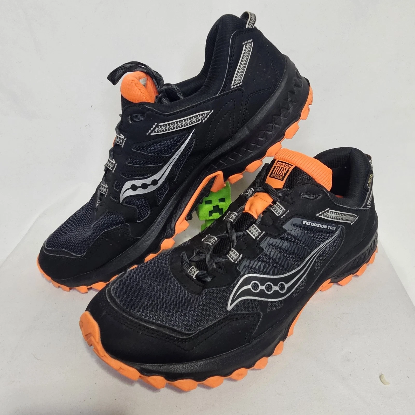 Saucony Mens 12.5 Excursion TR13 GTX Trail Running Shoes Black Athletic Sneakers
Opens in a new wind