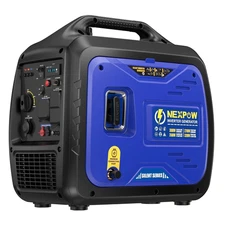 3500W Portable Inverter Generator, Dual Fuel Super Quiet Generator, Eco-Mode Fea