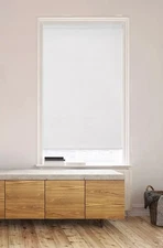 Lumi Light Filtering White Cordless Cellular Window Shade 23" x 72" w/ Hardware