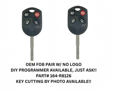 Pair Oem Electronic 4 Button Remote Key 2015-2020 Ford Transit Cargo Van Pair Oem Electronic 4 Button Remote Key 2015-2020 Ford Transit Cargo Van