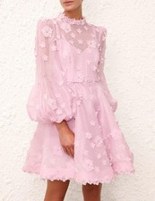 Zimmermann Matchmaker Lift Off Mini Dress, size 1