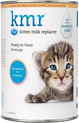 PET AG PRODUCTS Petag KMR Kitten Milk Replacer Liquid - 11 Oz - Ready-To-Feed Kitten Formula wit