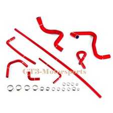Silicone Radiator Coolant Hose Kits For Gm Trucks W 5.0l 5.7l V8 1988-1995 Red Silicone Radiator Coolant Hose Kits For Gm Trucks W 5.0l 5.7l V8 1988-1995 Red