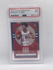 2019 Panini Chronicles Hometown Heroes Optic Brandon Clarke PSA 9 MINT Rookie RC