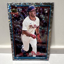 Topps 2026 Otto Kemp Silver Crackle Foil RC Philadelphia Phillies Baseball Card
