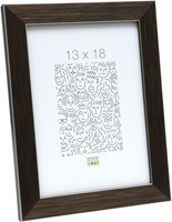 Kunststoffrahmen S41VK Braun 13X18 Cm Premiumglas