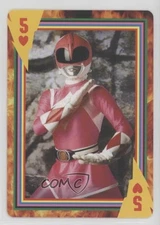2019 NMR Mighty Morphin Power Rangers Playing Cards The Pink Ranger #5H 2rz