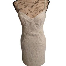 Forever 21 Lace V neck  dress Large Pale Green Feminine Cottage Core Boho