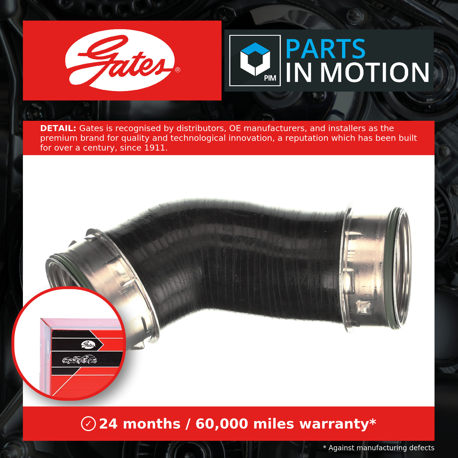 GATES-OE 09-0260 Charge Air Hose for SEAT,VW - Image 11