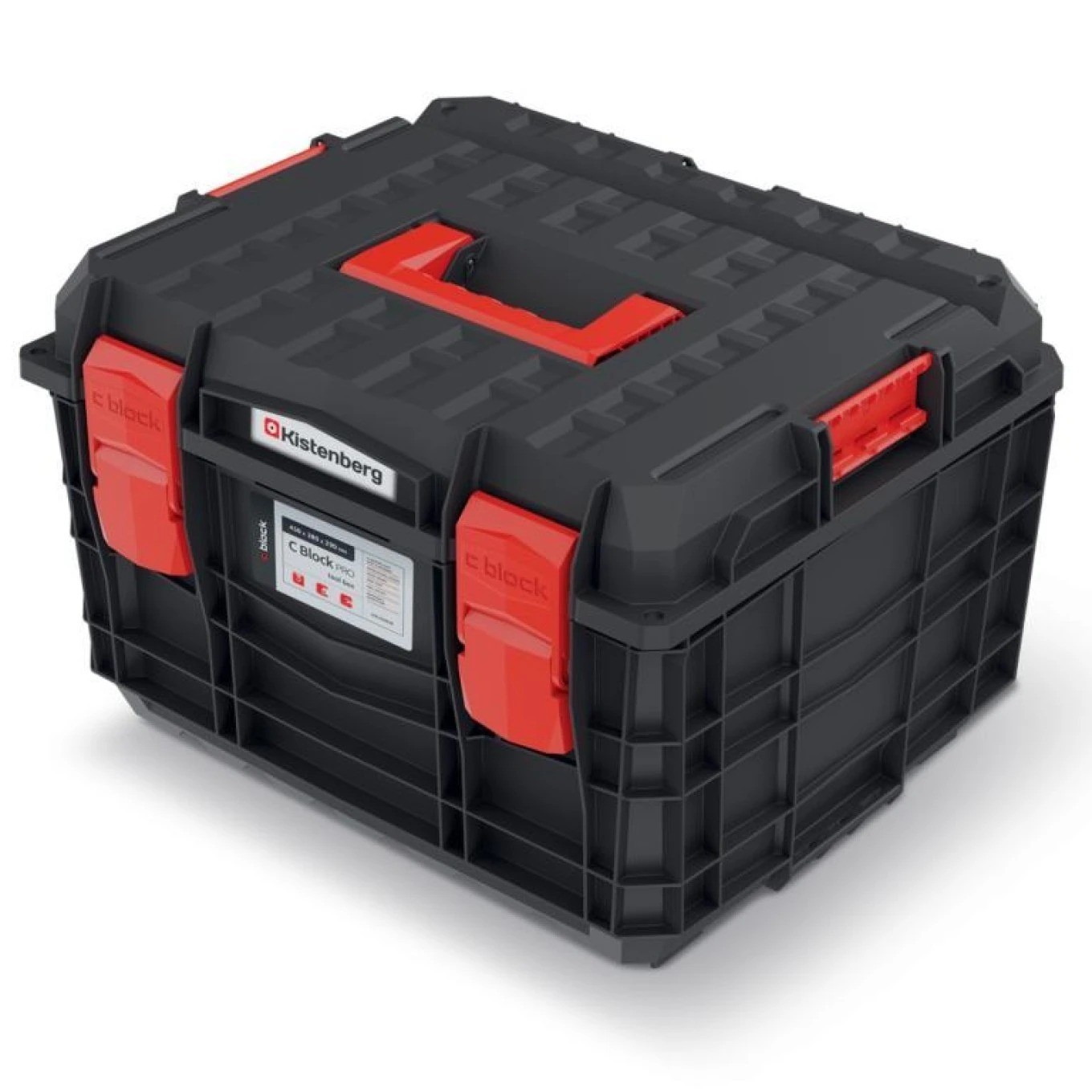 Schwarz Kistenberg Toolbox De C Block Pro, Und Rot - Bild 2