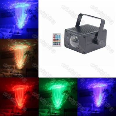 Remote Romantic Dream DJ KTV Home Bedroom LED Dynamic Effects Water Ripple Light