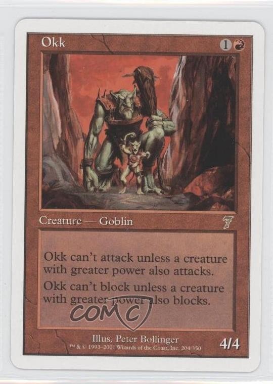 Okk Magic: 7th Edition #204 2001