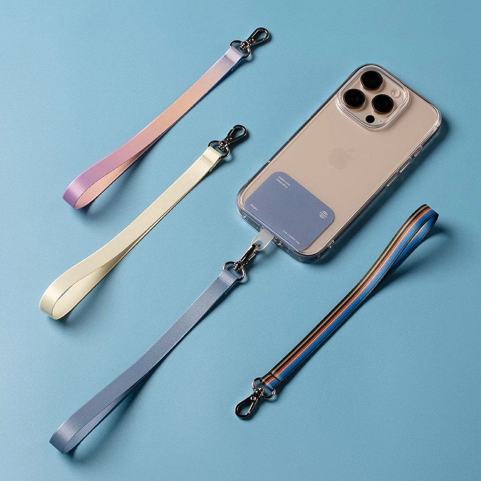 Ringke [Correa de gancho de mano] para teléfono inteligente, auriculares hebilla correa de mano soporte para teléfono