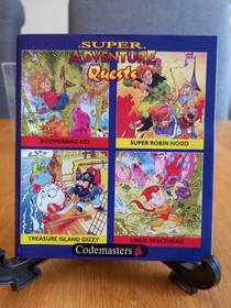 NES Codemasters Super Adventure Quests Boxed Complete with Box  Protector