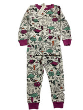 Gymboree Girls Unicorn Thermal Pajama Set Christmas Holiday Size 2T