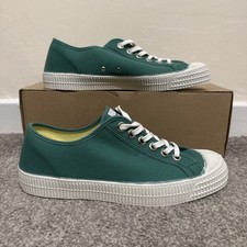 Novesta Star Master Trainers Mens UK 9 Green Emerald EU 43 New Low Top