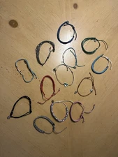 Pura Vida Bracelet Lot Adjustable String Bracelets Mixed Colors Charms Surf Boho